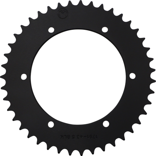MOOSE OFFROAD Rear Sprocket - Aluminum - 43 Tooth - Black - DR650 SE 1211-1791-43-10