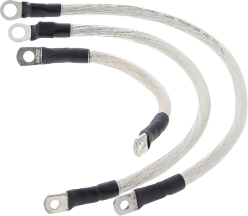 ALL BALLS Battery Cable Kit - Clear 79-3001