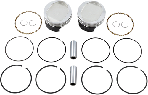 WISECO Tracker™ Series Piston Kit - 3.498" - 883 cc Bored to 1200 cc - Standard - 883 XL K0213PS