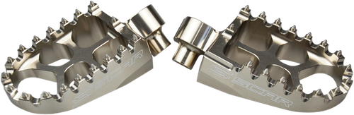SCAR RACING Evo Foot Pegs - Titanium S5510T