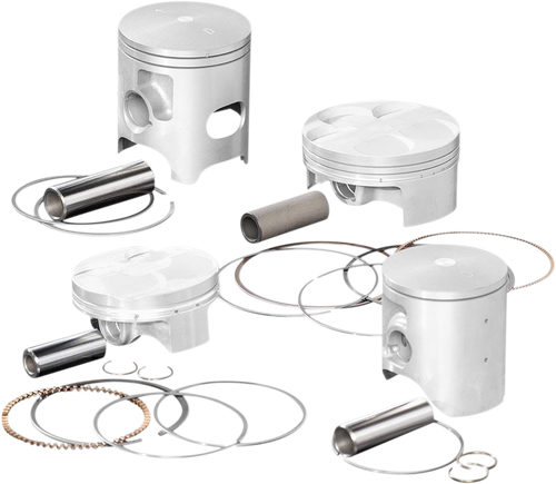 WISECO Piston Kit - 78.00 mm - 670 H.O. Engine Type - Ski-Doo 2433M07800