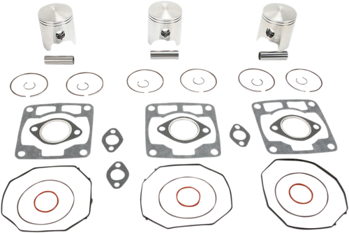 WISECO Piston Kit with Gaskets - 67.60 mm - Fuji Engine Type - Polaris SK1288