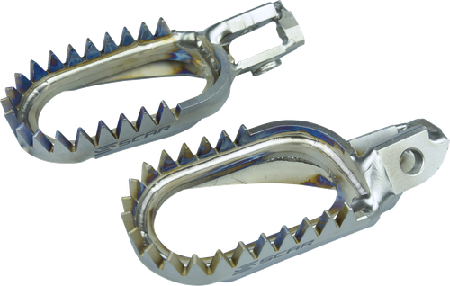 SCAR RACING Anti-Mud Titanium Foot Pegs - KTM/Husqvarna/Gas Gas S5518AM