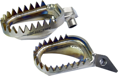 SCAR RACING Anti-Mud Titanium Foot Pegs - Ducati Desmo S6516AM