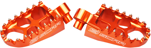 SCAR RACING Evolution Foot Pegs - Orange - Husqvarna/KTM S5585OR