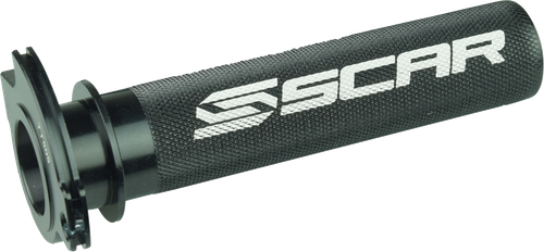 SCAR RACING Motocross Aluminum Throttle Tube with Bearing - Black TT502