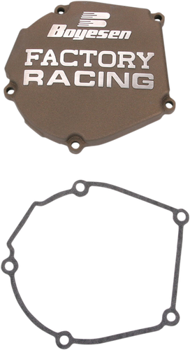 BOYESEN Ignition Cover - Magnesium - Kawasaki KX250 SC-12AM