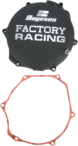 BOYESEN Clutch Cover - Black - Suzuki CC-26AB
