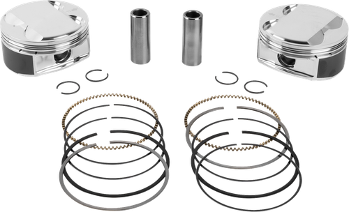 JE PISTONS Piston Kit - 4.075" Bore - 4.500" Stroke - 12.0:1 CR - 114" M8 398760