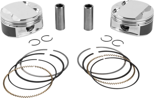 JE PISTONS Piston Kit - 4.020" Bore - 4.500" Stroke - 11.5:1 CR - 114" M8 398732