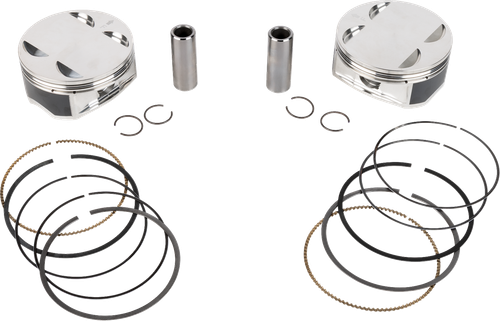 JE PISTONS Piston Kit - 4.075" Bore - 4.500" Stroke - 11.5:1 CR - 114" M8 398733
