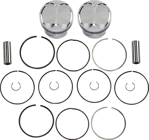 JE PISTONS Piston Kit - 85.00 mm - 11.5:1 CR - Kawasaki 274191