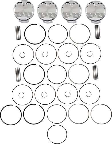 JE PISTONS Piston Kit - 80.00 mm - 11.5:1 CR - Yamaha 345193