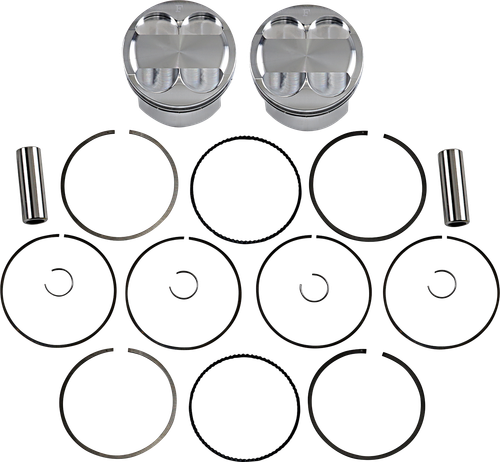 JE PISTONS Piston Kit - 90.00 mm - 11.5:1 CR - Kawasaki 274192