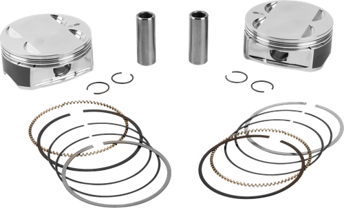 JE PISTONS Piston Kit - 4.260" Bore - 4.500" Stroke - 11.5:1 CR - 114" M8 399158