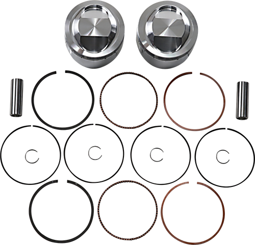 JE PISTONS Piston Kit - 92.00 mm - 11.5:1 CR - Ducati 157597