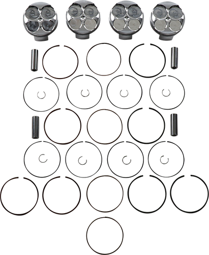 JE PISTONS Piston Kit - 69.00 mm - 13.2:1 CR - Suzuki 308645