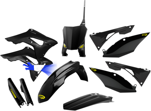 CYCRA Body Kit - Powerflow - Black - Honda - CRF '17-'21 1CYC-9320-12