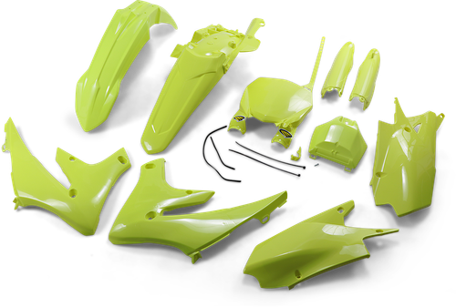 CYCRA Body Kit - Powerflow - Fluorescent Yellow - Yamaha - YZ '18-'24 1CYC-9327-59