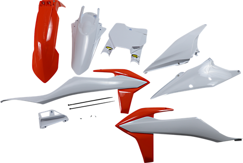 CYCRA 5 Piece Replica Body Kit - '20 OEM Orange/White - KTM 1CYC-9426-00