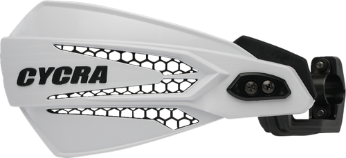 CYCRA MX-Race Handguards - White/Black 1CYC-0057-42X