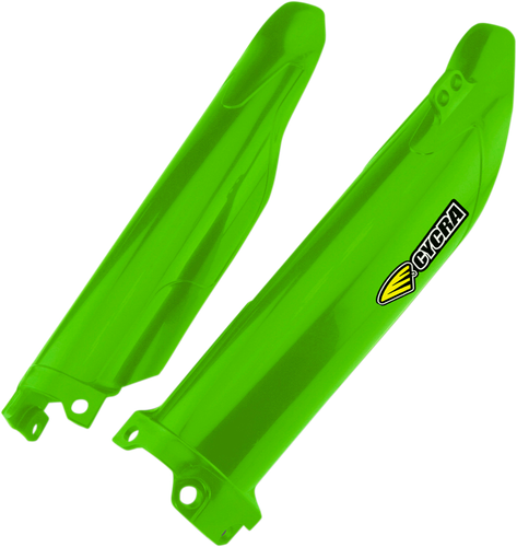 CYCRA Fork Guards - Green 1CYC-6909-72