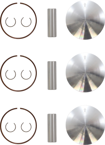 WOSSNER Piston Kit - 71.87 mm - Polaris K7043DA-3