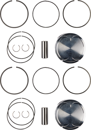 WOSSNER Piston Kit - 91.95 mm - Honda K8973DA-2