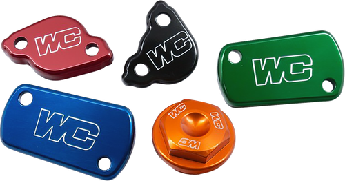 WORKS CONNECTION Rear Brake Cap - Orange - KTM/Husqvarna/Gas Gas 21-773