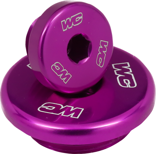 WORKS CONNECTION Engine Plug - Purple - Yamaha - WR/YFZ/YZ 24-P551