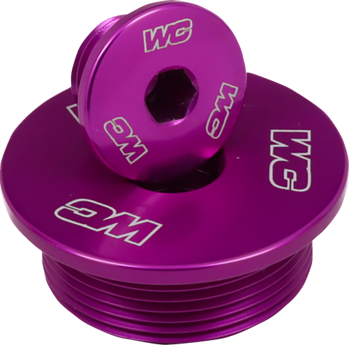 WORKS CONNECTION Engine Plug - Purple - Honda - CRF250 24-P604