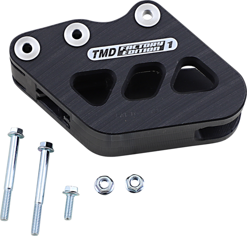 T.M. DESIGNWORKS Chain Guide - Black - Honda RCG-CRM-BK
