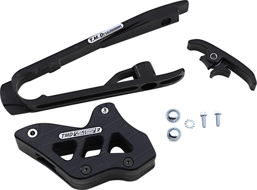 T.M. DESIGNWORKS Chain Guide/Slider - KTM/Husqvarna - Black DCK-KT3-BK