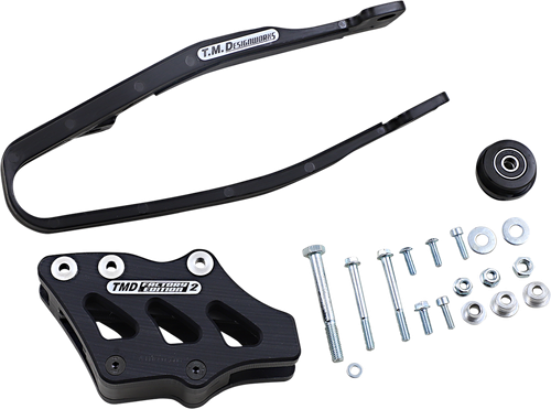 T.M. DESIGNWORKS Chain Guide/Slider - Black - Yamaha YCP-OR6-BK