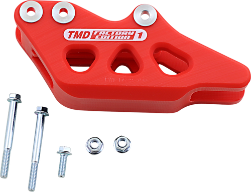 T.M. DESIGNWORKS Chain Guide - Red - Honda RCG-CR3-RD