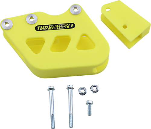 T.M. DESIGNWORKS Chain Guide - Yellow - Suzuki RCG-SMX-YL