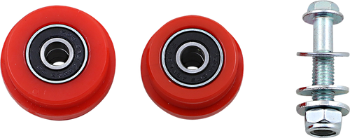 T.M. DESIGNWORKS Chain Roller - Honda - Red ZDK-250-RD