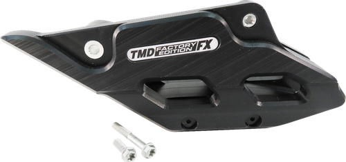 T.M. DESIGNWORKS Factory Edition Chain Guide With Replacement Wear Pad - Black - Gas Gas/Husqvarna/KTM RCG-KT5-BK