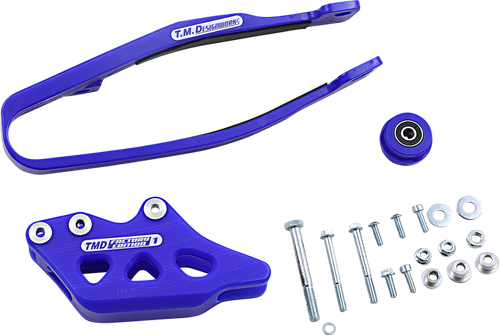 T.M. DESIGNWORKS Chain Guide/Slider - Blue - Yamaha YCP-OR2-BU