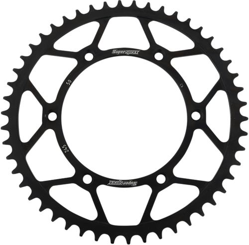 SUPERSPROX Steel Rear Sprocket - 50 Tooth RFE-245-50-BLK