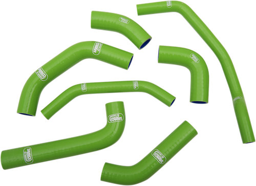 SAMCO SPORT Radiator Hose Kit - Green - Kawasaki KAW-79-GN
