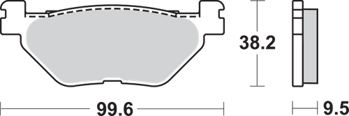 SBS LS Brake Pads - Yamaha 769LS
