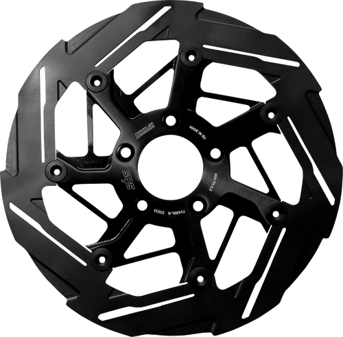 SBS Design "D" Slash 7-Spoke Brake Rotor 7143DL-B