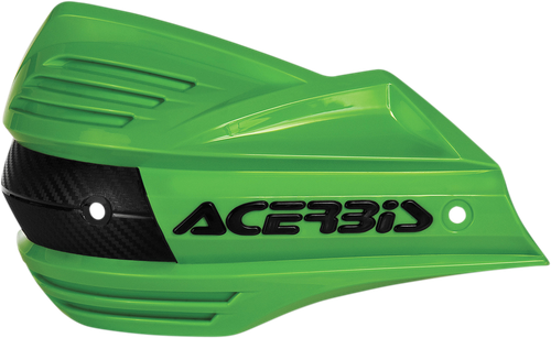 ACERBIS X-Factor Replacement Handshields - Green 2393480006