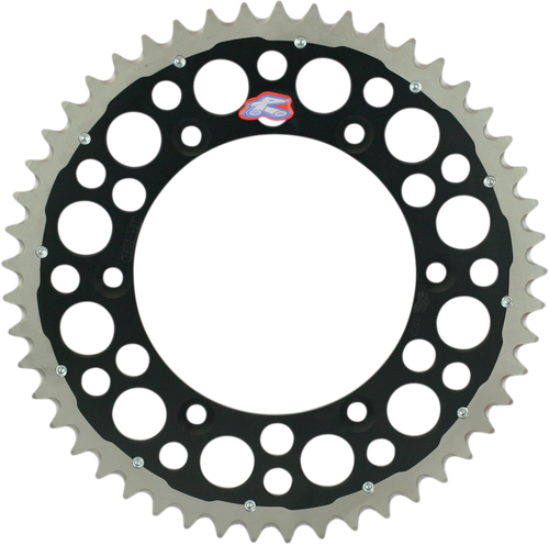 RENTHAL Twinring™ Rear Sprocket - 50 Tooth - Black - Suzuki 1230-520-50GPBK