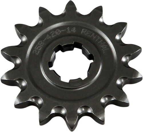 RENTHAL Front Sprocket - 14 Tooth - Kawasaki/Suzuki/Yamaha 258--420-14GP