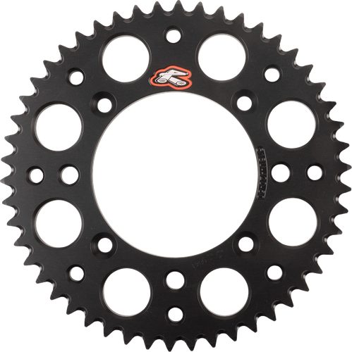 RENTHAL Rear Sprocket - Aluminum - 50 Tooth - Black - Gas Gas/Husqvarna/KTM 518U-420-50GPBK