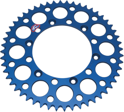 RENTHAL Rear Sprocket - Aluminum - 51 Tooth - Blue - Honda/Yamaha 150U-520-51GBBU