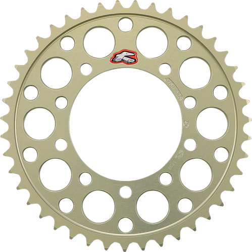 RENTHAL Rear Sprocket - Aluminum - 42 Tooth - Aprilia 478U-525-42P-HA