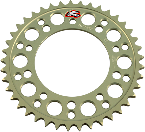 RENTHAL Rear Sprocket - Aluminum - 41 Tooth - Honda/Yamaha 404U-525-41P-HA